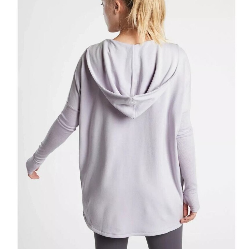 Athleta Prana Wrap Sweatshirt - Twilight Lilac - Picture 3 of 5